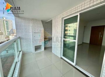 Apartamento · 93m² · 2 Quartos · 1 Vaga · Apartamento com 2 dormitórios para alugar, 94 m² por R$ 4.000,01/mês - Tupi - Praia Grande/SP