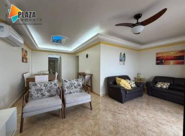 Apartamento · 132m² · 3 Quartos · 2 Vagas · Apartamento com 3 dormitórios à venda, 133 m² por R$ 1.100.000,00 - Vila Guilhermina - Praia Grande/