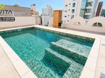 cd573bdc23f03629d72c9b9d96f9fbc8a0926baa · Cobertura nova com piscina para venda. 291m² de área privativa Bairro Victor Konder ao lado da FUR
