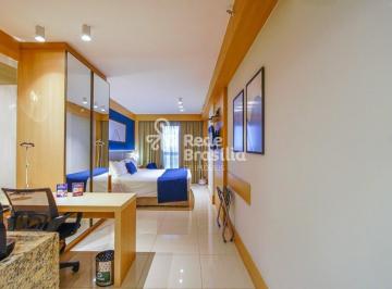 Apartamento · 29m² · 1 Quarto · 1 Vaga · SHN Quadra 4, Flat mobiliado no pool à venda, Cullinan Hplus Premium, Asa Norte, Brasília, DF