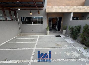 Casa · 58m² · 2 Quartos · 2 Vagas · Casa em condomínio novo em Praia de Leste