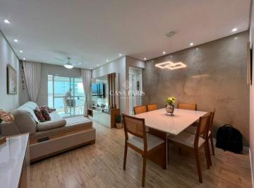 Apartamento · 81m² · 2 Quartos · 2 Vagas · Apartamento Residencial 2 Dorms (1 Suíte) no Caiçara – Praia Grande/SP | 81m² | 2 Vagas