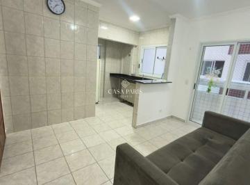 Apartamento · 35m² · 1 Quarto · 1 Vaga · Apartamento 1 Dormitório na Ocian, Praia Grande-SP | Portaria 24h e Lazer