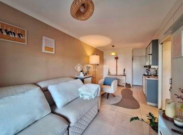 Apartamento · 90m² · 2 Quartos · 2 Vagas · Auxiliadora Predial aluga, apartamento 2 dormitórios, sendo uma suíte, totalmente mobiliado, bem l
