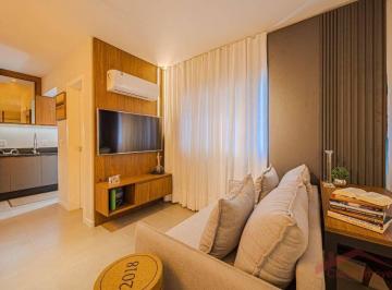 SALA · Apartamento com 1 dormitório à venda, 43 m² por R$ 565.904 - Anita Garibaldi - Joinville/SC