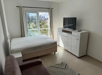 Apartamento · 30m² · 1 Quarto · 1 Vaga · Studio mobiliado 10º andar com garagem - Cristo Rei