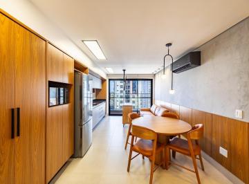 Apartamento · 72m² · 2 Quartos · 1 Vaga · Apartamento mobiliado para locação no HUB - Setor Bueno com 2 suítes