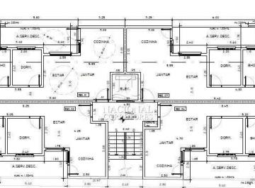 Apartamento · 90m² · 3 Quartos · 2 Vagas · Excelente apartamento sem condomínio de 90 m², 3 dormitórios e elevador no bairr