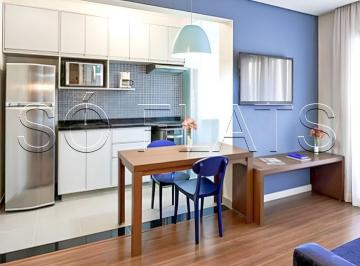 Apartamento · 43m² · 1 Quarto · 1 Vaga · Flat para venda em Brooklin Novo de 43.00m² com 1 Quarto e 1 Garagem