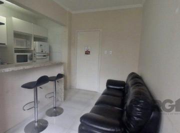 Apartamento · 25m² · 1 Quarto · Lindo apto.1 dorm. mobiliado, rua Dr. Flores, port.24hrs