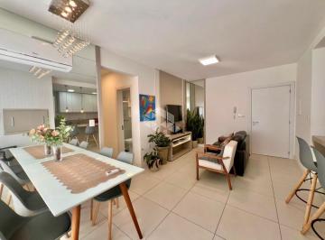 Apartamento · 65m² · 2 Quartos · 1 Vaga · Apartamento 2 dormitórios, sendo 1 suíte, banho social, mobiliado e decorado, boa ventilação, com bo