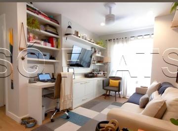 Apartamento · 35m² · 1 Quarto · 1 Vaga · Flat para venda em Moema de 35.00m² com 1 Quarto, 1 Suite e 1 Garagem