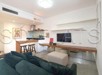 Apartamento · 49m² · 1 Quarto · 1 Vaga · Flat para venda em Jardins de 49.00m² com 1 Quarto, 1 Suite e 1 Garagem