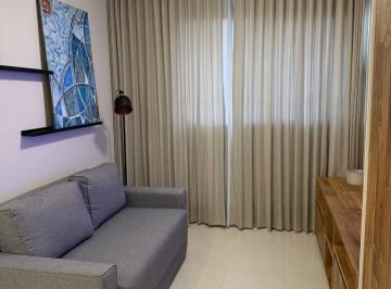 Apartamento de 1 quarto, Águas Claras · Quarto e sala mobiliado perto do parque