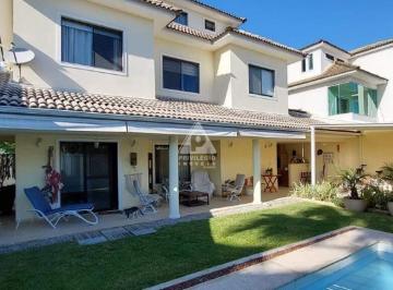 Casa · 312m² · 4 Quartos · 4 Vagas · EXCELENTE CASA TRIPLEX COM 4 SUITES ,PISCINA NO RECREIO DOS BANDEIRANTES