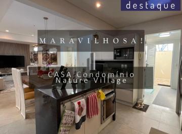 Casa · 184m² · 3 Quartos · 4 Vagas · CASA PARA VENDA NO CONDOMÍNIO NATURE VILLAGE 2 JARDIM ERMIDA JUNDIAÍ