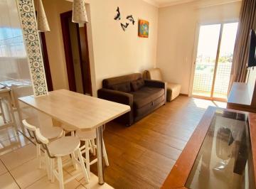Apartamento · 52m² · 1 Quarto · 1 Vaga · Apartamento 1 suíte, 52m², 6º andar - Balneário Maracanã