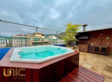 3df6a3fbf21b418c14f9423f218b0879fe8ba019 · Cobertura com 3 dormitórios à venda, 233 m² por R$ 1.590.000,00 - Agriões - Teresópolis/RJ