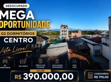 Apartamento · 57m² · 2 Quartos · Apartamento 02 Dormitórios no centro de Florianopolis - SEM VAGA
