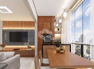 Apartamento · 77m² · 3 Quartos · 1 Vaga · Apartamento com 3 quartos/dormitórios no bairro Palmas, em Governador Celso Ramos - SC