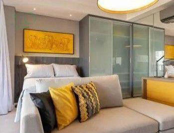 342bfc765cf10e7a62d49a1919eea5c9b4a6e5f8 · Studio com 1 dormitório à venda, 41 m² por R$ 979.000,00 - Brooklin Paulista - São Paulo/SP