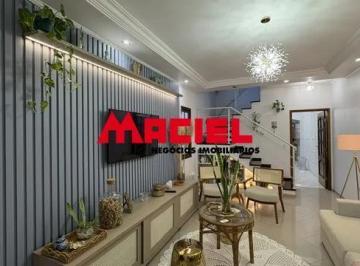 Casa · 150m² · 3 Quartos · 2 Vagas · Sobrado à Venda no Jardim das Indústrias - São José dos Campos | 3 Dormitórios | Suíte | Ar-Condicio