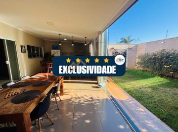 Casa · 220m² · 4 Quartos · 2 Vagas · Casa Sobrado com 4 quartos e Área Gourmet, no Parque do Lagos em Ribeirão Preto- SP