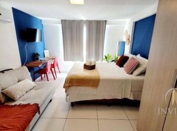 e6d57d5b7da7b753859d740e1e0ac132509d4e43 · Flat com 1 dormitório à venda, 23 m² por R$ 420.000,00 - Tambaú - João Pessoa/PB