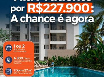 Apartamento · 30m² · 1 Quarto · Vibra Parque Vila Prudente - Apartamento 1 e 2 Dormitórios Vila Prudente X Vila Ema Minha Casa Minha