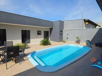Casa · 351m² · 3 Quartos · 2 Vagas · CASA DE ALTO PADRÃO À VENDA EM MATINHOS – BAIRRO COHAPAR