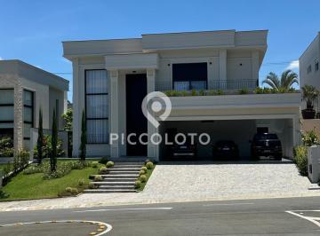 Casa · 469m² · 5 Quartos · 6 Vagas · Sobrado à venda e para alugar em Campinas, Loteamento Mont Blanc Residence, com 5 suítes