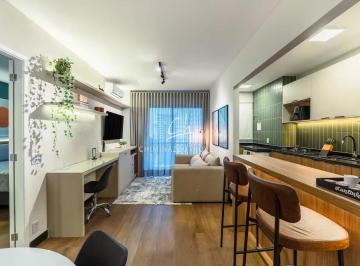 Apartamento · 53m² · 1 Quarto · 1 Vaga · Apartamento para alugar em Campinas, Cambuí, com 1 quarto, com 53 m², Habitat