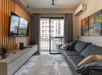 Apartamento · 53m² · 1 Quarto · 1 Vaga · Apartamento para alugar em Campinas, Cambuí, com 1 quarto, com 53 m², Habitat