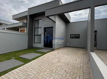 Casa · 81m² · 2 Quartos · 2 Vagas · Imóvel com churrasqueira e suíte no Bairro Metzler, Campo Bom - 81m²