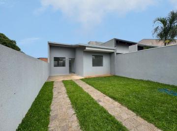 Casa · 56m² · 2 Quartos · 2 Vagas · Casa com 2 dormitórios à venda, 55 m² por R$ 319.900,00 - Jardim Três Rios - Campo Largo/PR