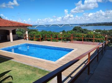Casa de 5 quartos, Brasília · LINDA CASA COM VISTA PARA O LAGO, 05 QUARTOS (04 SUITES), ESCRITORIO INDEPENDENTE, LAZER COMPLETO