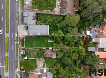 Terreno · 686m² · Terreno à venda, 686 m² por R$ 840.000,00 - Vista Alegre - Curitiba/PR