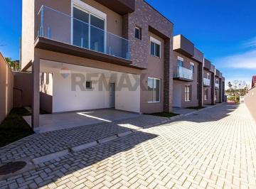 Casa · 123m² · 3 Quartos · 2 Vagas · Sobrado moderno de 123m² 3 quartos 1 suite em Santa Felicidade, Curitiba.
