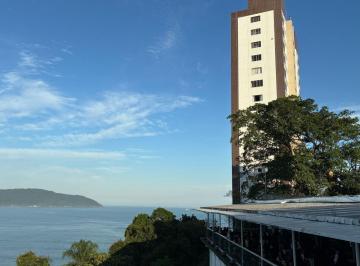 Apartamento de 1 quarto, São Vicente · Apto com linda vista e definitiva para o Mar com Sol da Manhã