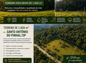 Terreno , Santo Antônio do Pinhal · Terreno de `1850m em Santo Antonio do Pinhal - Serra da Mantiqueira