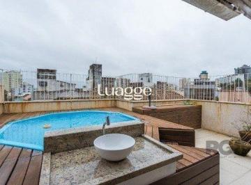 Apartamento · 153m² · 3 Quartos · 1 Vaga · Vende-se cobertura com 4 quartos (2 suítes), 154m² e 1 vaga – Moinhos de Vento