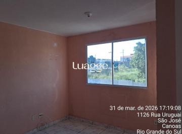 Apartamento · 41m² · 2 Quartos · 1 Vaga · Apartamento 2 quartos, vaga e portaria 24hrs no bairro São José Canoas