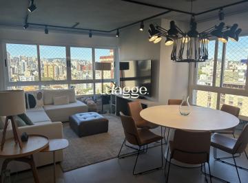 Apartamento · 93m² · 3 Quartos · 2 Vagas · 03 quartos finamente decorado com linda vista no Rio Branco