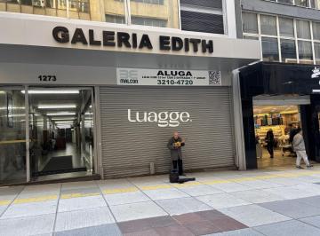 Comercial · 58m² · 1 Quarto · Loja na Galeria Edith centro de POA