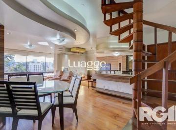 Apartamento · 272m² · 3 Quartos · 3 Vagas · Cobertura Semimobiliada,3 dorm e 3 vagas e elevador no Jardim Lindóia