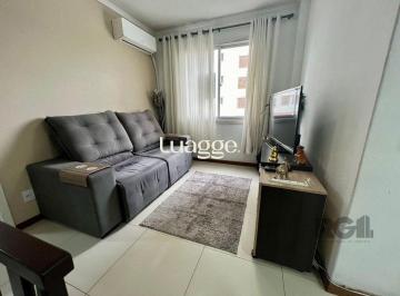 Apartamento · 54m² · 2 Quartos · 1 Vaga · Apartamento 2 dormitórios mobiliado no bairro  Partenon.