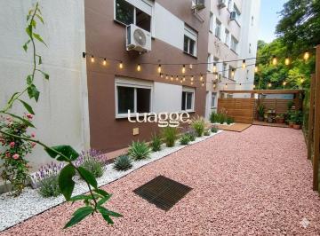 Apartamento · 106m² · 2 Quartos · 1 Vaga · Um pedacinho do interior dentro de Porto Alegre - 2dorm com Pátio Gigante