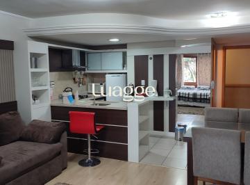 Living e Cozinha conjugada · Apartamento Mobiliado Studio em Gramado, Rio Grande do Sul