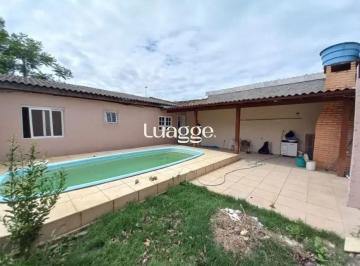 Casa · 118m² · 3 Quartos · 1 Vaga · Casa de alvenaria com pátio, piscina Igui e churrasqueira no Parque dos Eucalipt