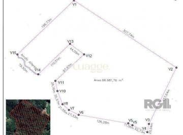 Rural · 66982m² · Area 6,69ha | Bairro Belem Velho